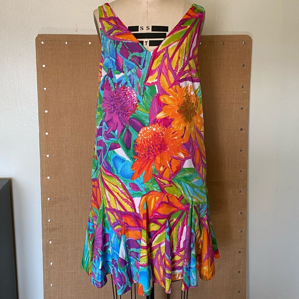 LAUREN RALPH LAUREN FLORAL DRESS